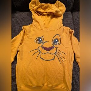 Disney lion king kids sweater size 5t